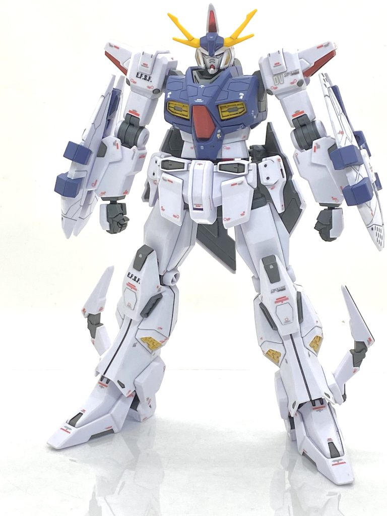 オデュッセウスガンダム。この状態でも全てで手抜き無しで作りましたがもう二度と見れないと思います(笑)。