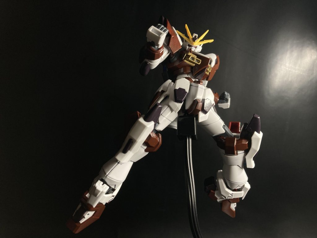 塗装のイメージは1段階暗くなったらって感じなのでこの色になりました焼きすぎで焦げたわけじゃないです