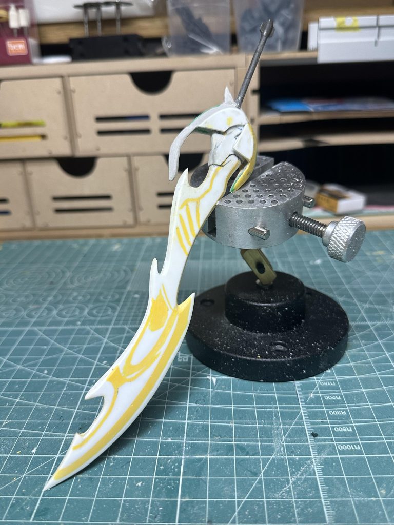 剣のフルスクラッチにはかなり苦労しました何せ形が複雑なので