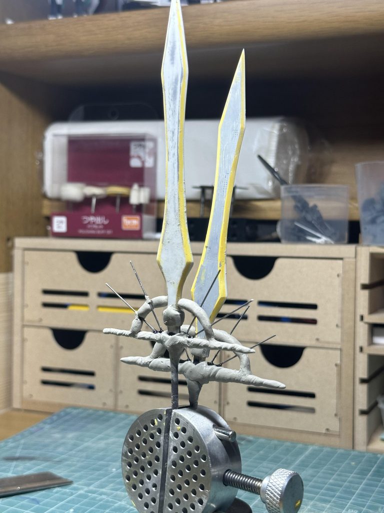 作りやすいように真鍮線いれてます