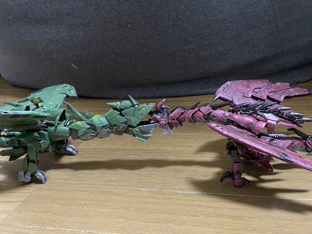 2つ並べたらこんな感じ😆