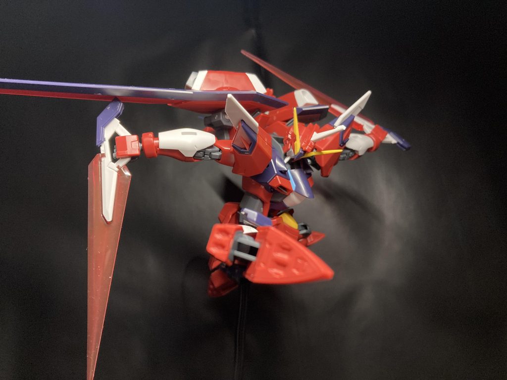  このキット動かすのが楽しすぎて普通に立っている姿を撮るの忘れました 