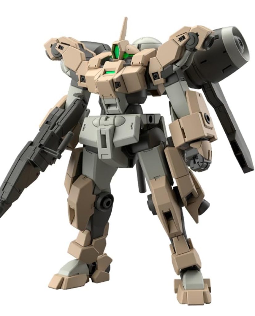 ちなみにコレが混じりっ気なしのデミです。これはこれで無骨な味のあるガンプラでオススメだったりします（ならイジるなよコノヤローw）。