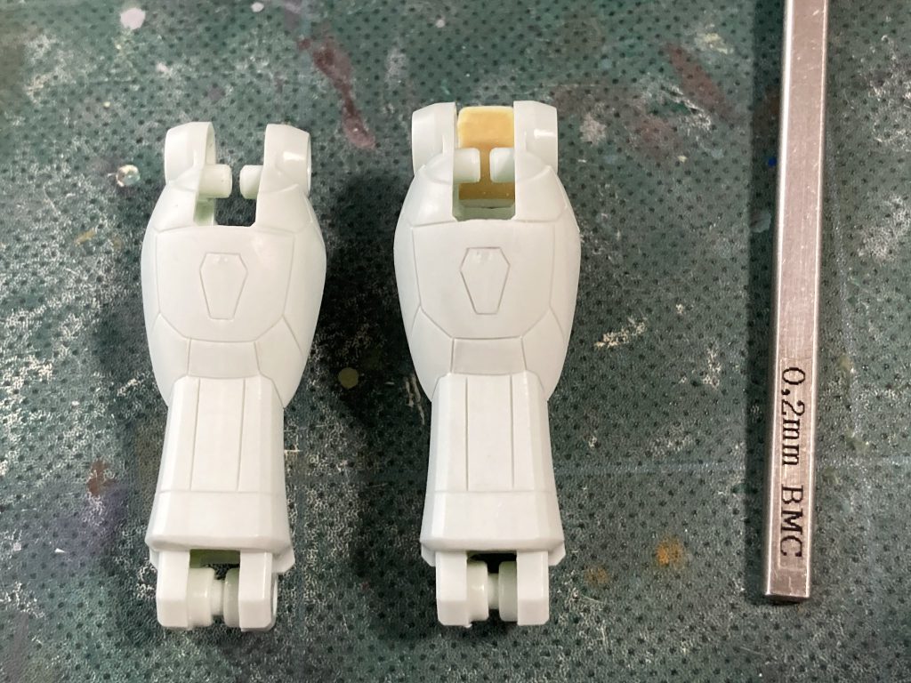 左右均等に彫るのは難しいですね。