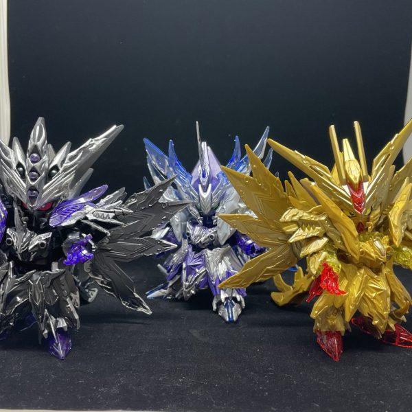 SDW HEROES　ジャスティス、スペリオル、ストライク　部分塗装