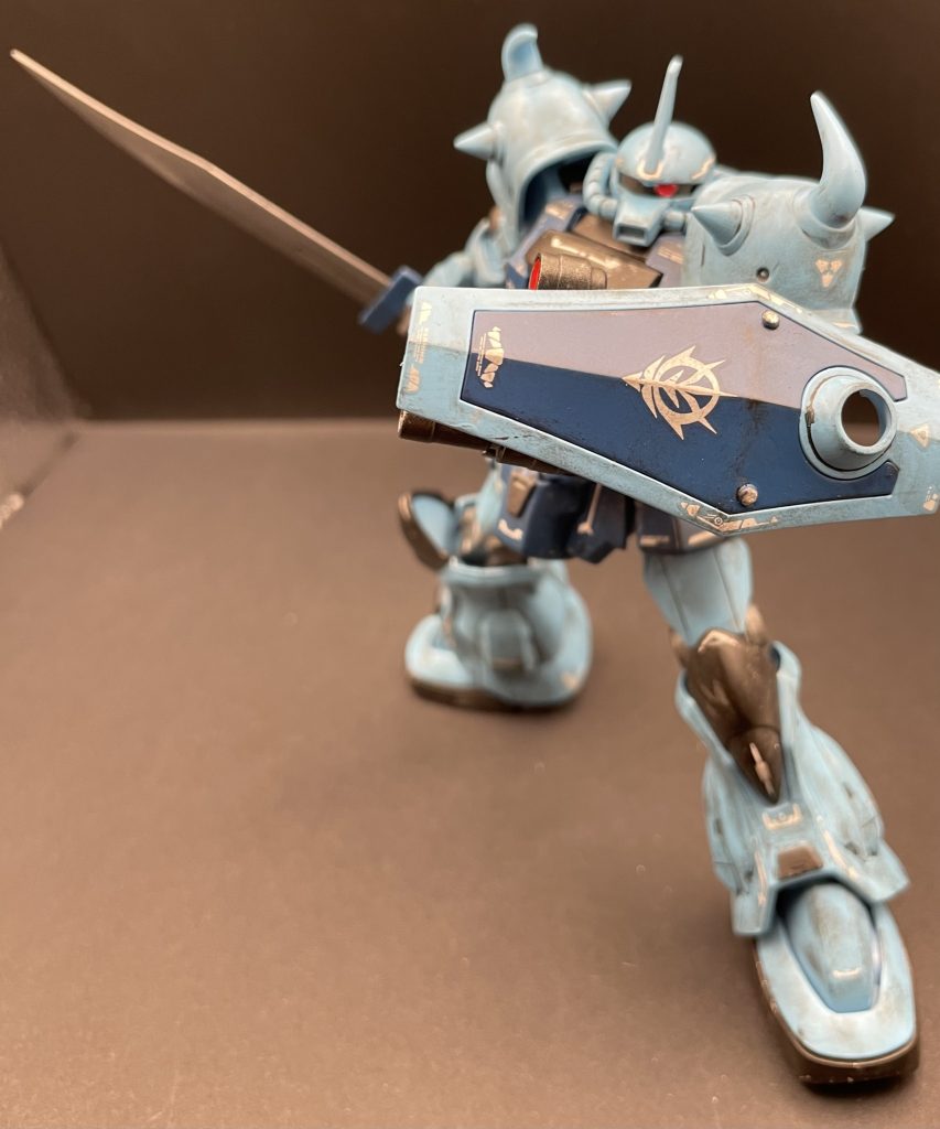 ヒートサーベル構え