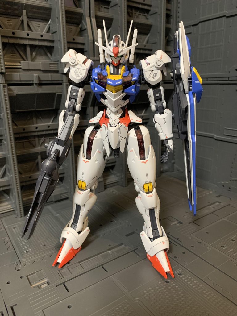 正面から。やはりプロポーションがいいですね!