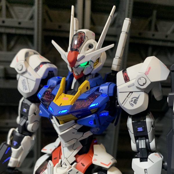 フルメカニクス　ガンダムエアリアル　塗装品 フルメカニクス ガンダムエアリアル 塗装｜@yuuki1さんの