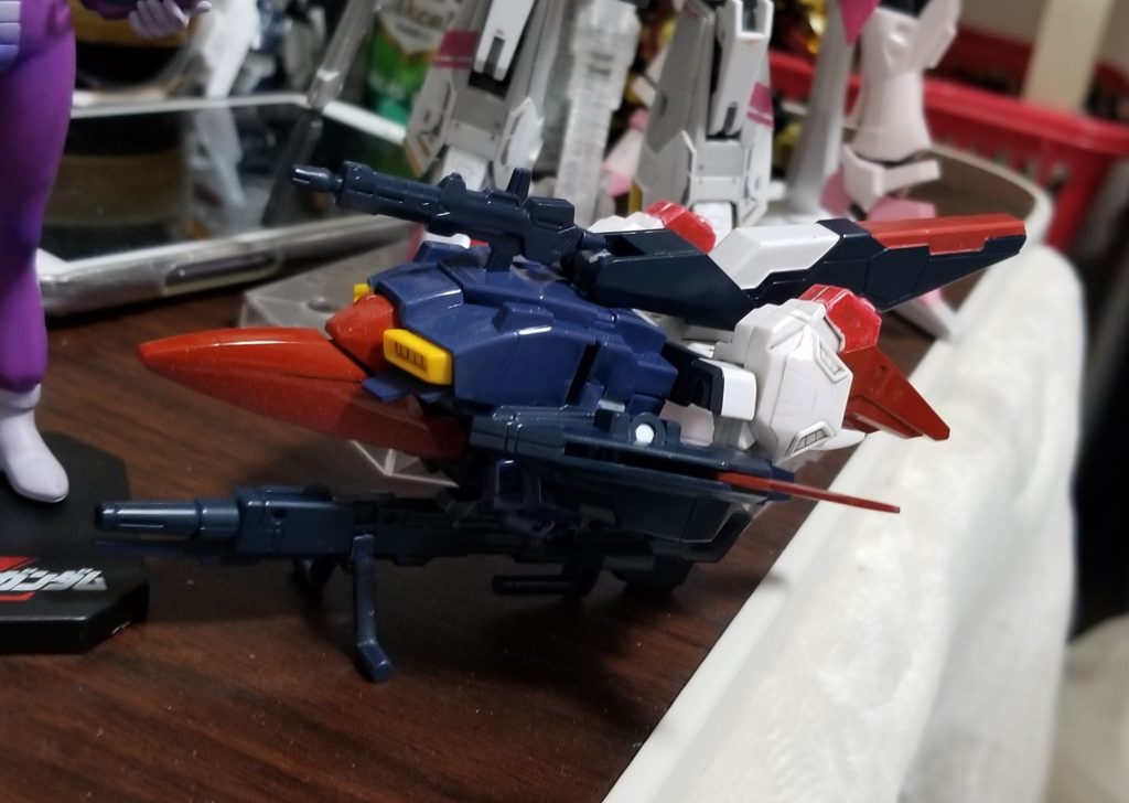 MA形態、SDだしとガシガシやってたら、戻すときにシールド割れました、、、(接着) 最後までご覧頂き、ありがとうございますm(_ _;)m