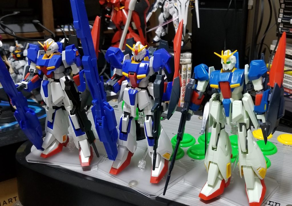 初代〜リバイブ　HG Zガンダム(素組)