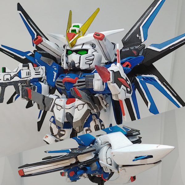 デスティニーガンダム+ライジングフリーダム改造機 ライジングフリーダムガンダム改造機体｜スパイク -Spike Studio