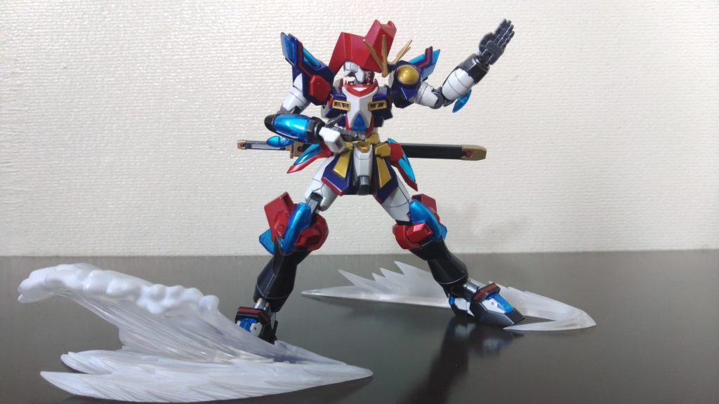 「ネオ琉球空手」エイサーガンダムはエイサーだけではなく、伝統武術「琉球空手」の達人でもあるさ～。