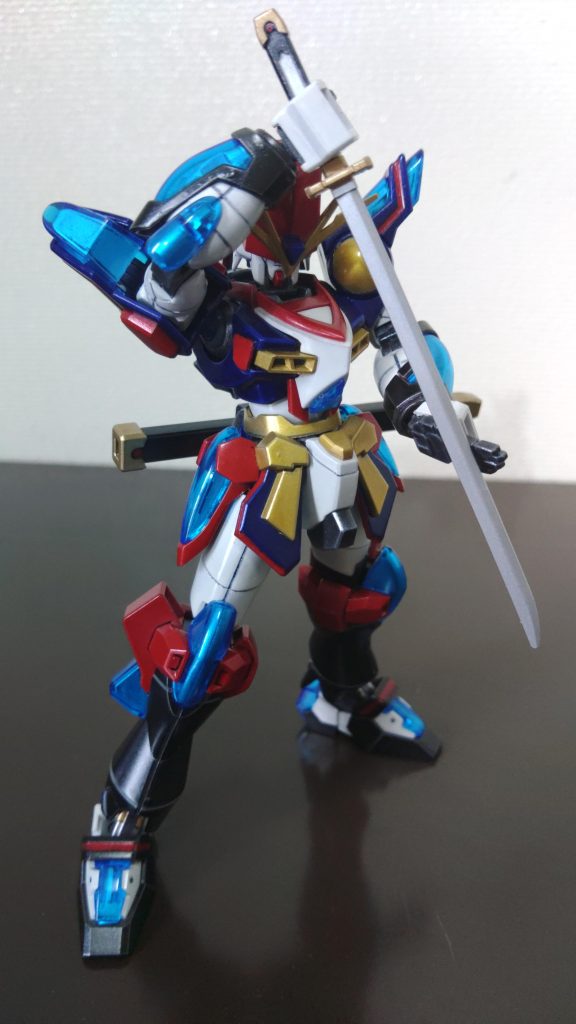 「MF用護身刀　轟」ネオリュウキュウの刀鍛冶士が伝統酒「泡盛」を飲んで、酔った勢いで叩き上げたMF用護身刀さ～。ちなみに切れ味はフツーの上等。