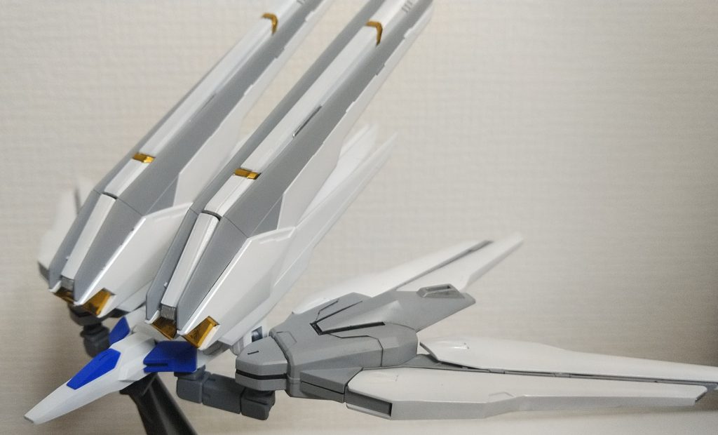 今回、一番楽しかった盛りに盛ったファイター。フリーダムの翼を使っているので…