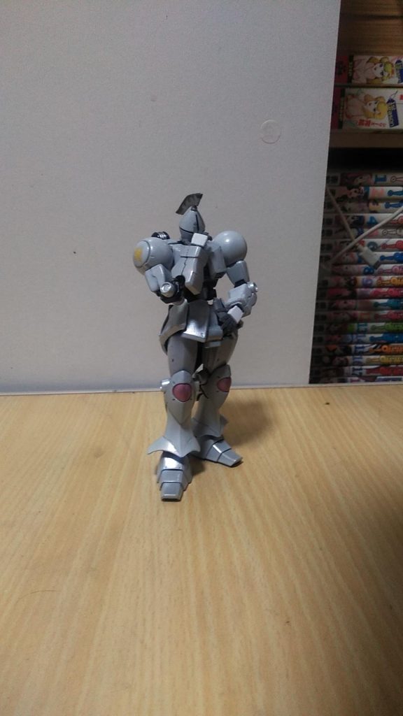 厨二病な感じです。jojo立ちにすると、なりますね。