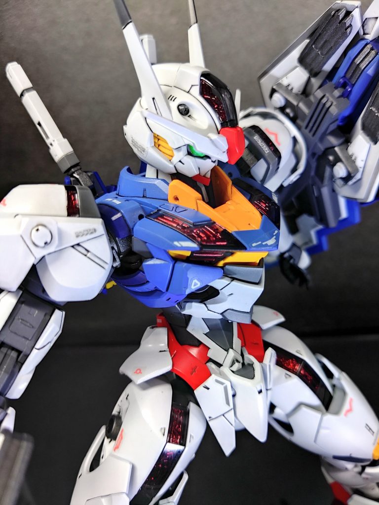 FM ガンダムエアリアル 全塗装 基本工作でウットリＶｅｒ．