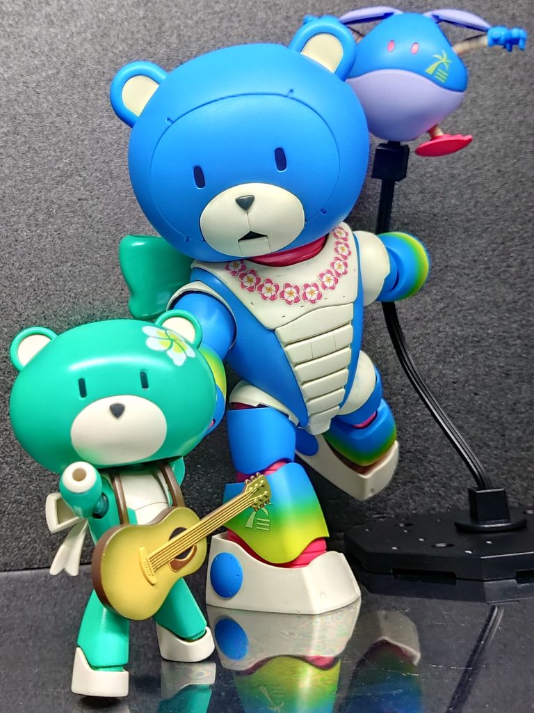 今回は粘土細工やレジン工作等、普段と違う工程でガンプラ製作を楽しめて、なんとも充実した週末でした！まだまだやりたいことが沢山あるので、これからも精進していきます。最後までお付き合い頂きありがとうございました。 