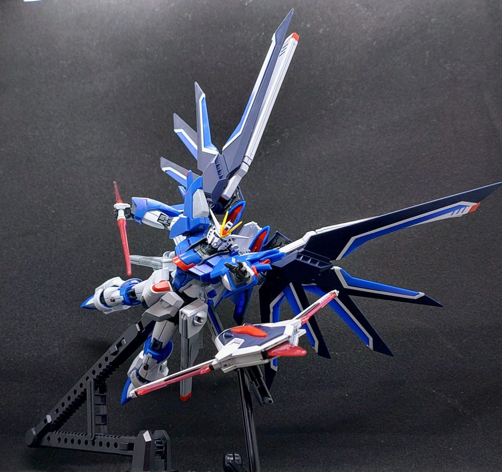 HGCE ライジングフリーダムガンダム–4枚目/制作者：@shadesnake