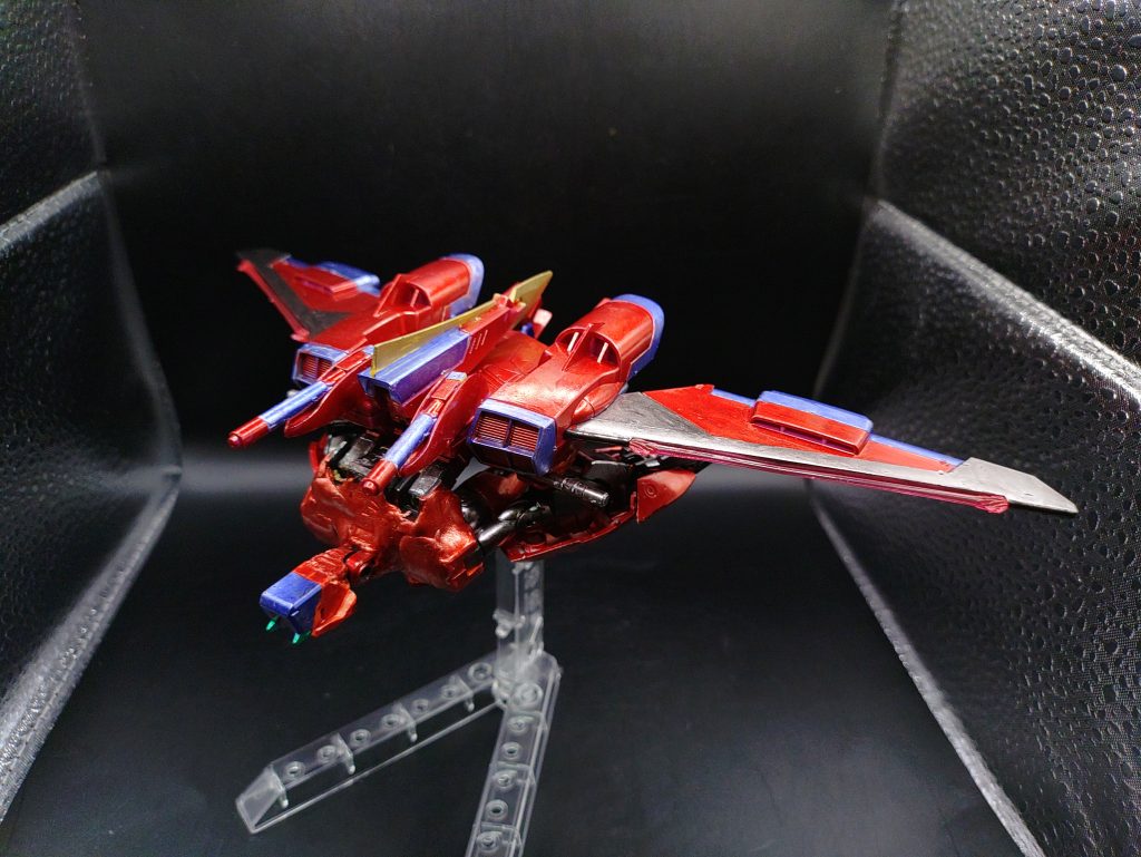 ◯ボトムフライヤー　MA形態下半身が分離した、飛行形態。ファトゥム２式を装備しているため、分離していても機動力や戦闘能力の低下は抑えられています。