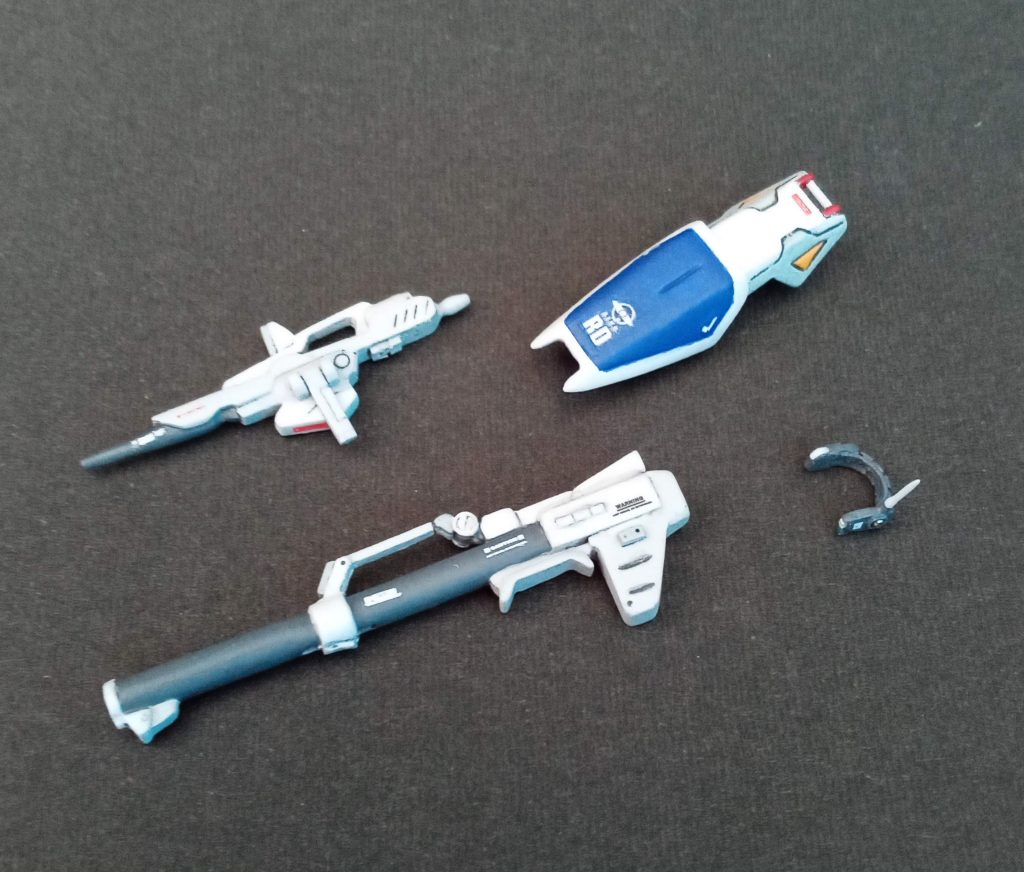 装備類。ほぼスクラッチ。制作記録で詳しく説明しています。