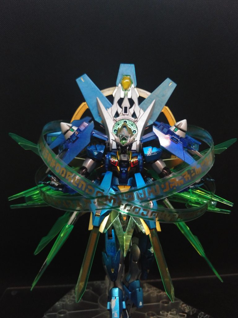 どちらかというと闇堕ちガンダムダブルオーダイバーアークになってしまった(笑)ここまで見てくださりありがとうございます！