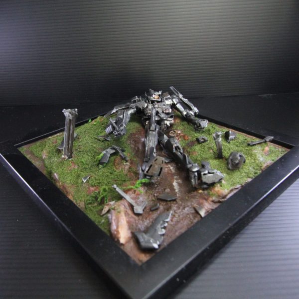 撃墜されたフラッグ