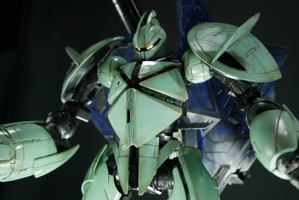 太陽系外で作られた脅威のMS!!(MG ターンX)–2枚目/制作者:suteteko76
