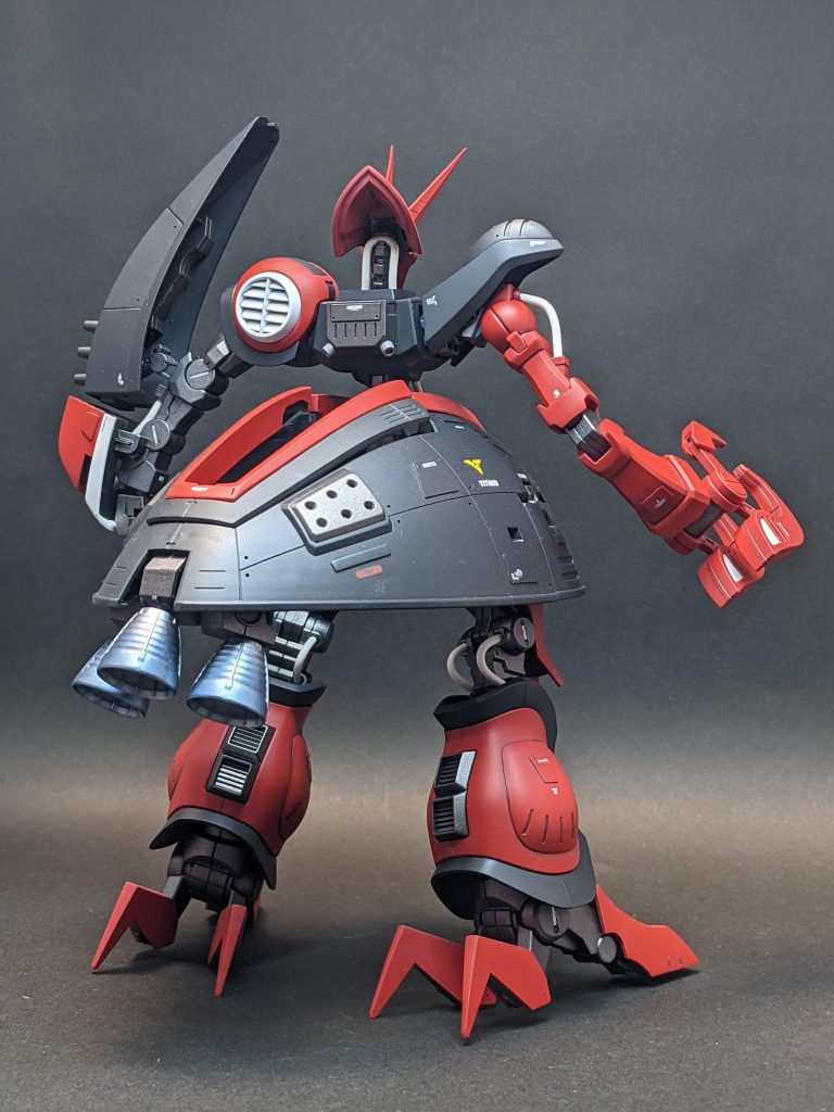 右腕の合わせ目処理が地味に大変だったような…😅