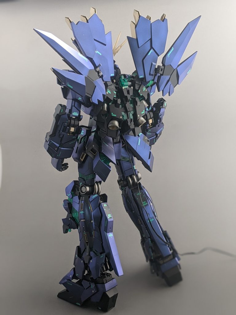 PGユニコーンガンダムバンシィ クリスタルカラー全塗装–6枚目/制作者：kenshira0123