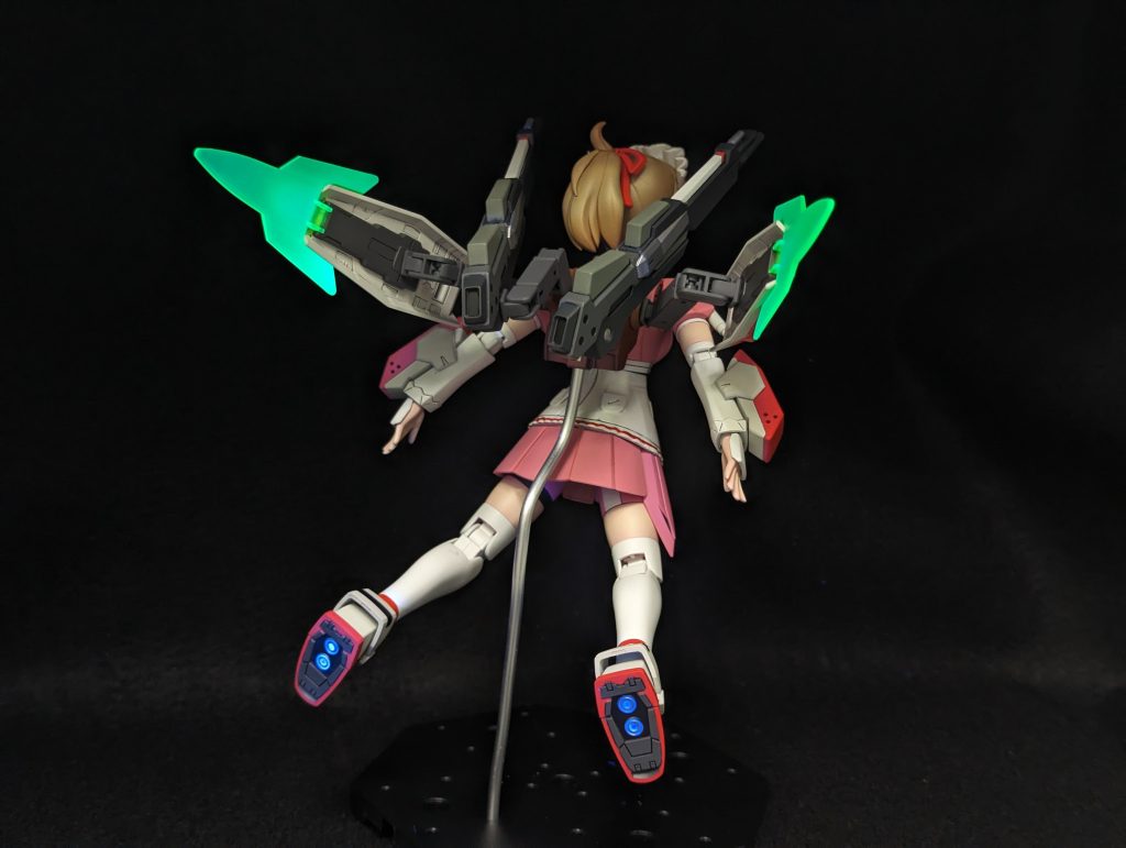 一応今回も蛍光塗料を使用してますが、ハッキリいって目立ちません🤣