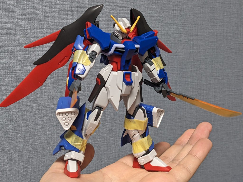 最初は映画前にノリでイフリート改をミキシングしていたのですが、いまいち煮えきらずそのまま寝かせていました…