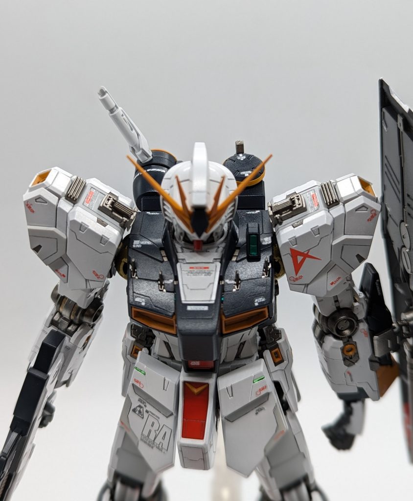 MG　νガンダムverKaダブルフィンファンネル全塗装改修–5枚目/制作者：kenshira0123