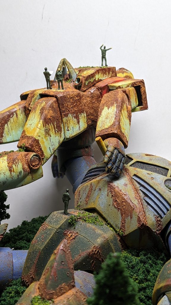 ルナチタ合金は錆んだろって思いますが、そこは自由な妄想で楽しんで作りましたので、温かい目でみていただけると幸いです。