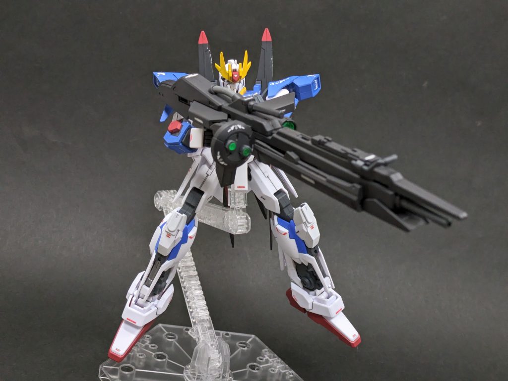 ハイパー・メガ・ランチャー -改-HGUCのZガンダムのハイパー・メガ・ランチャーをジャンクパーツでディテールアップ