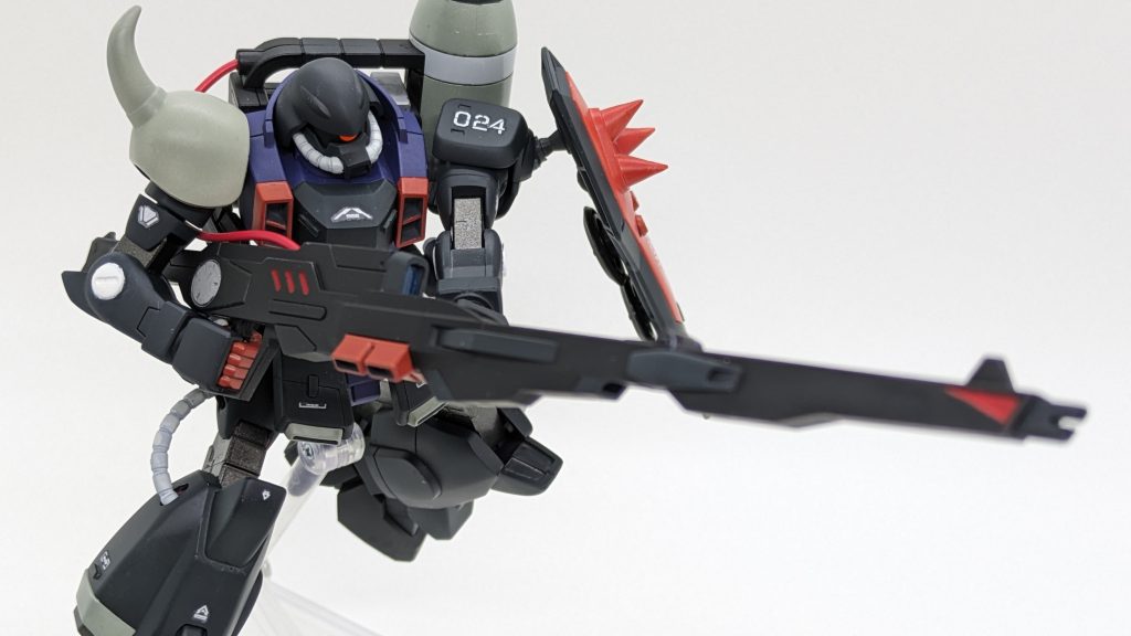 【ガナーザクウォーリア】コマンドウルフ-アーバイン仕様カラー（？）–4枚目/制作者：@iwashi_pla