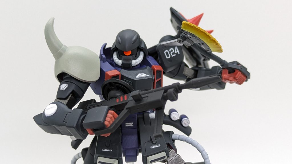 【ガナーザクウォーリア】コマンドウルフ-アーバイン仕様カラー（？）–7枚目/制作者：@iwashi_pla