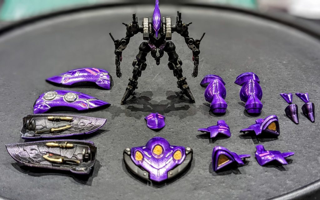 別アングルから。一度装着したら壊しそうで二度とこの状態には出来ない…