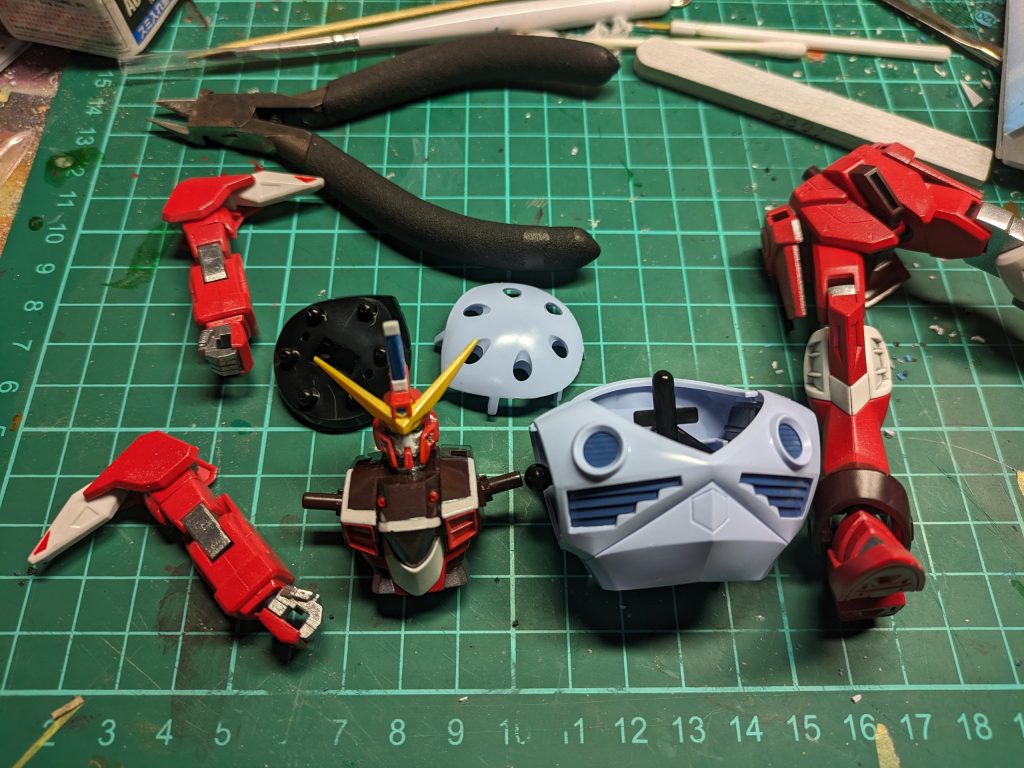 この時点では余裕で入りそう。意気揚々と始めたのですが…。