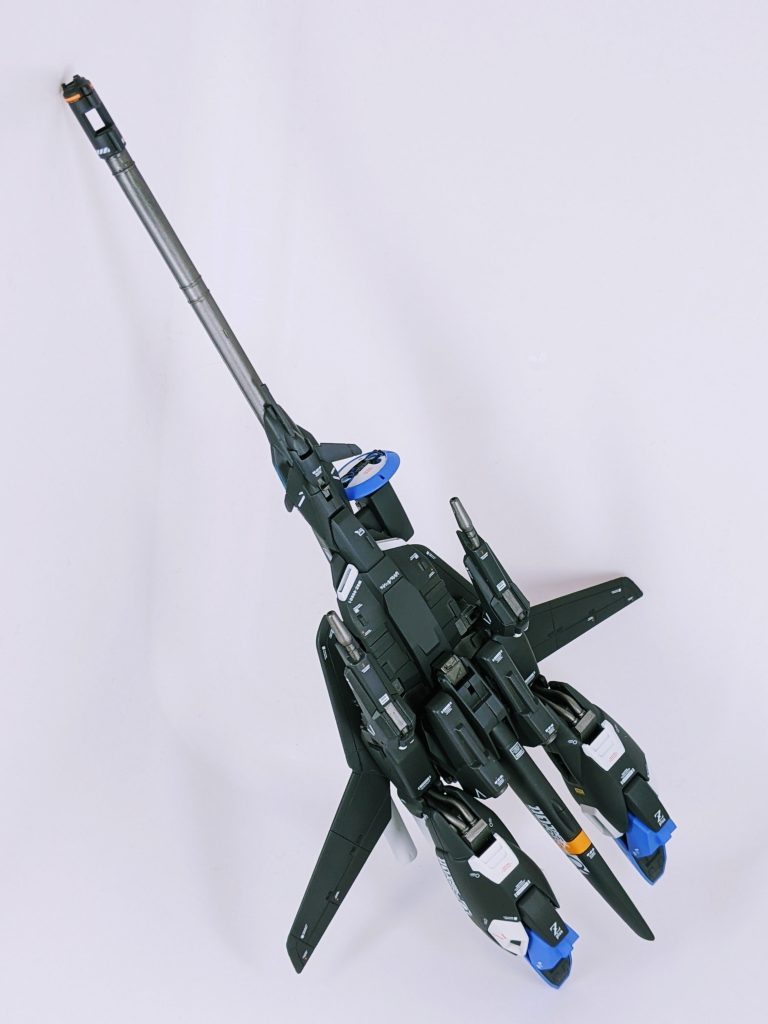 可変機のデザインではこのウェイブライダー形態が一番好み。MS形態とどちらで飾ろうか、とっても悩みます。最後までご覧頂きありがとうございました。