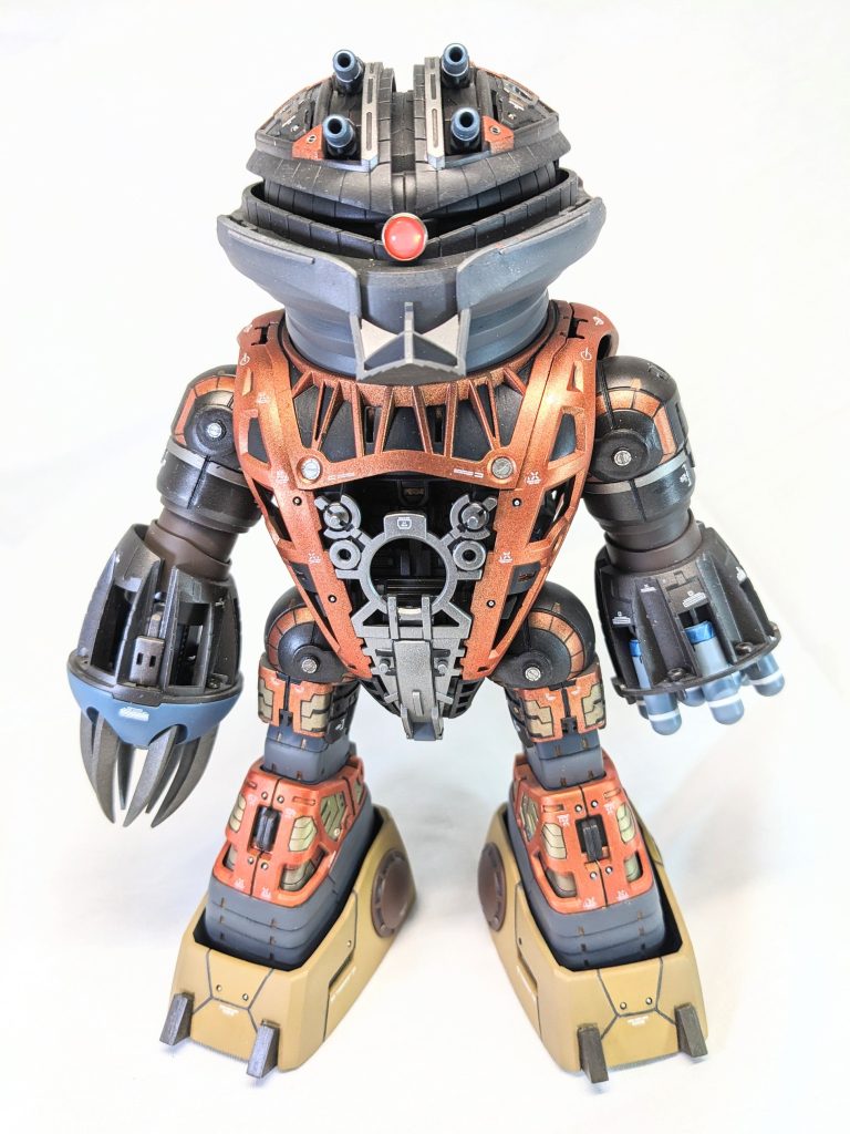 全部装甲をパージするとちょっと情けない感じです。