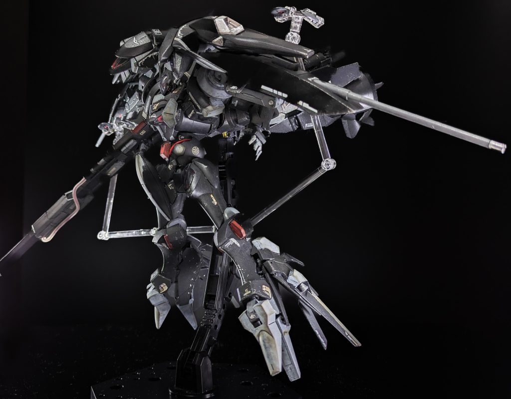 GNコラキ射出予算の関係で4機まで同時に動かすことができます。赤くなったプラ棒や真鍮線があれば8機までいけるかもしれません。