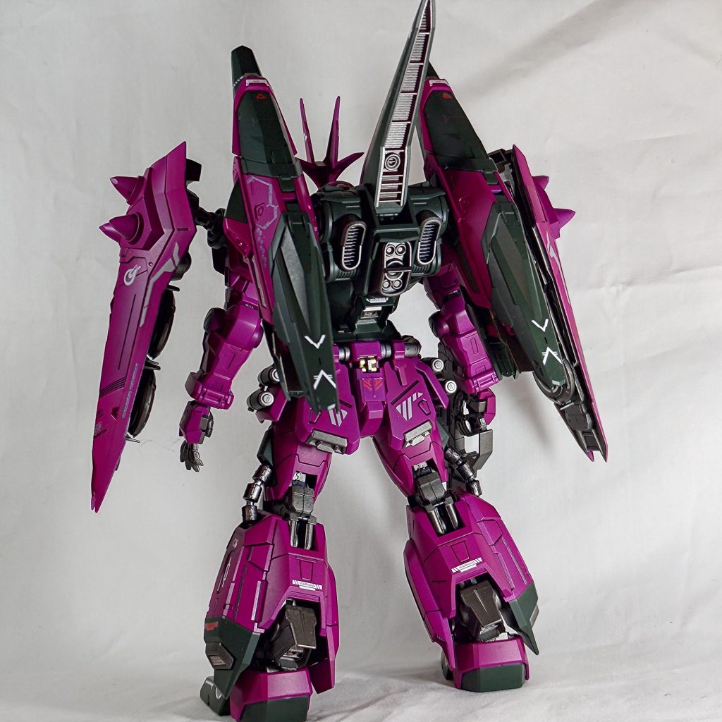 デカールは付属品と水星の魔女デカール3とグッドマークデカールのニューロンを使用