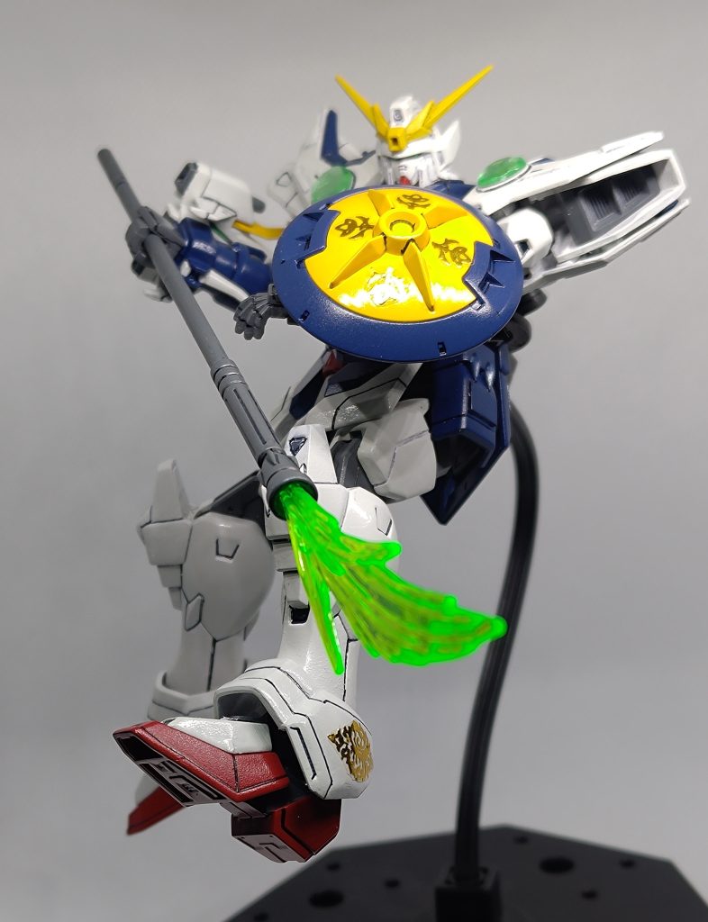 ビームグレイブ装備でポーズ