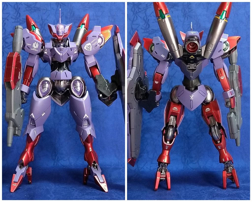 ロイヤルメタレッドがギラギラしていて、妖しさが増し、いい雰囲気になったと思います。