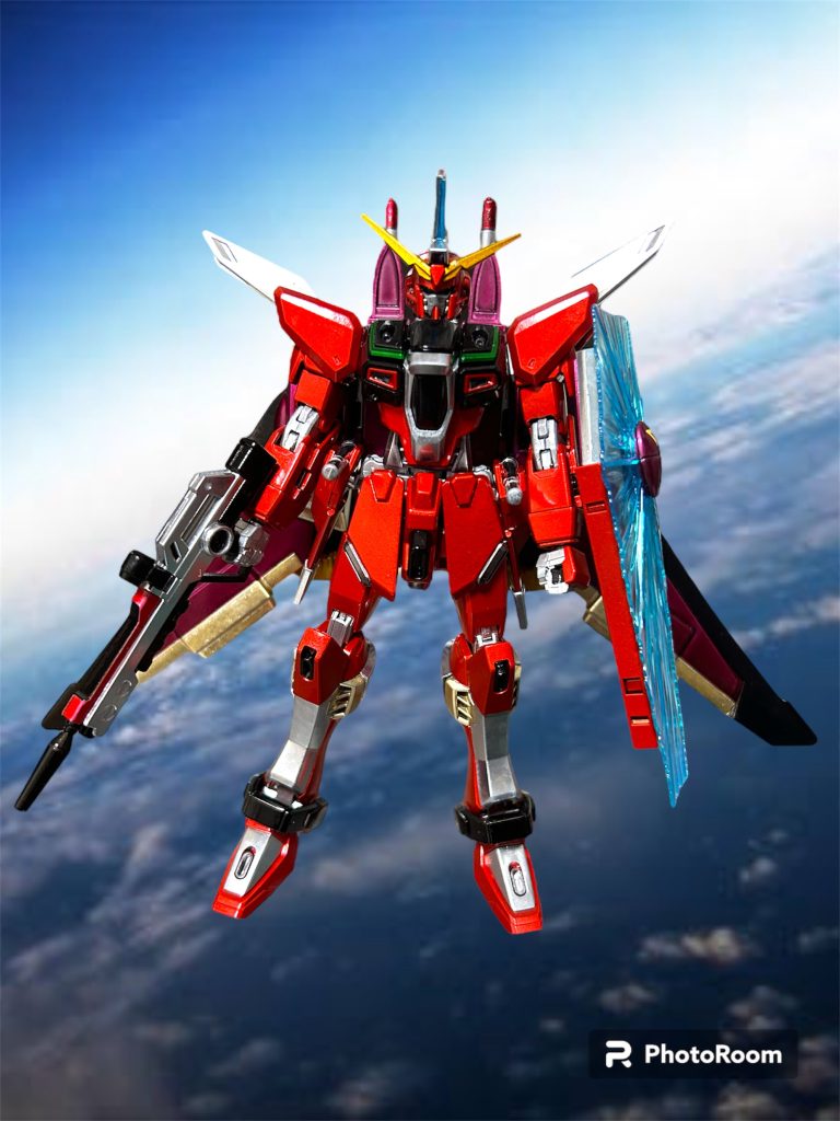 赤い部分はキャンディ塗装で仕上げたんですけど…メタリック感が出ませんでした…。まだまだ試行錯誤してますwww