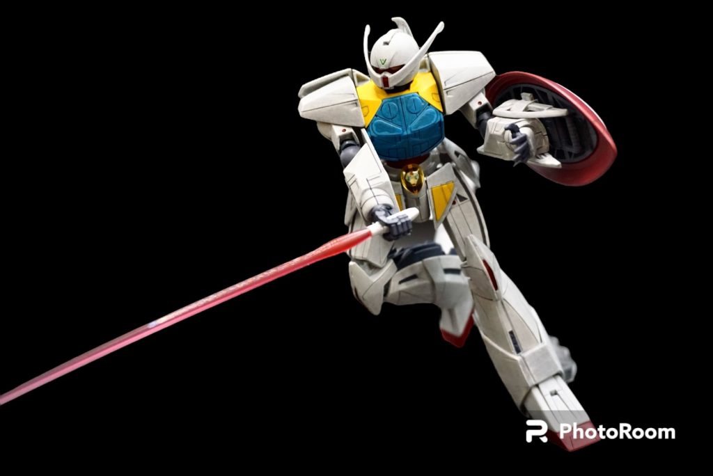 HG∀ガンダム(黒立ち上げ塗装チャレンジ)–7枚目/制作者:みーてゃ