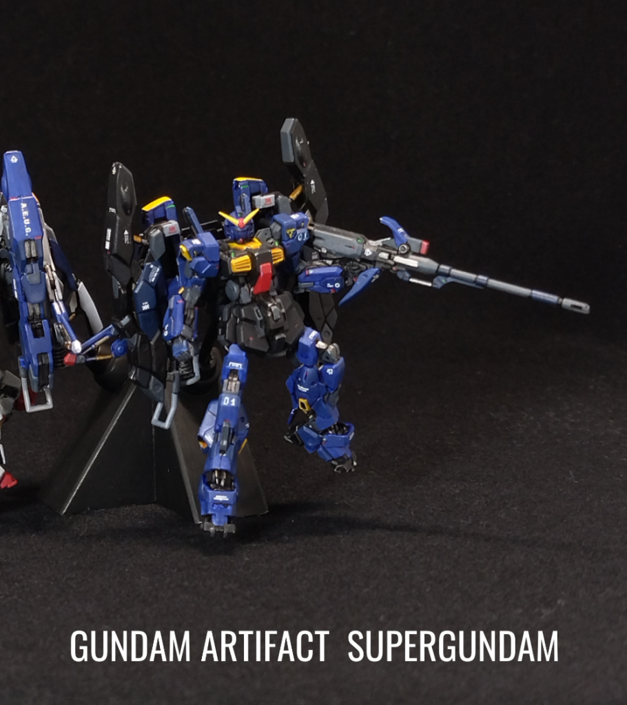 ティターンズカラーのGディフェンサーが一番うまく塗れた気がします🙄