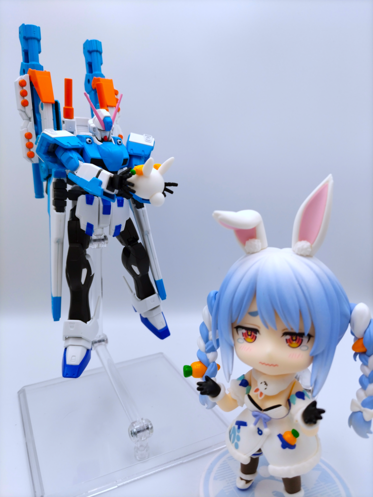 ここまで見ていただいてありがとうございます!クロスボーンガンダム系統のシルエットどころか、戦闘スタイルまで変わってしまいましたが、それなりには纏まったと思います。もし良ければアドバイスや質問、コメント等していただけると嬉しいです!