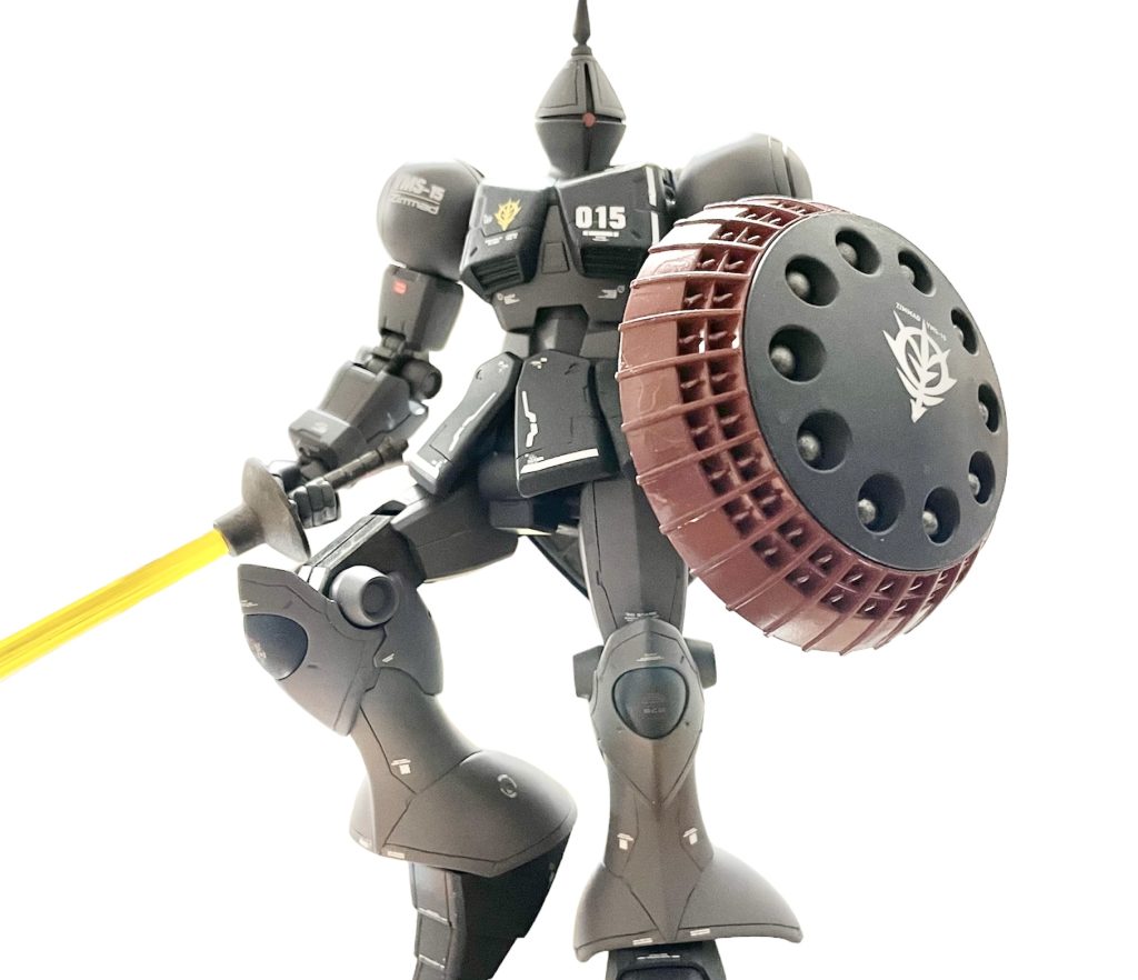 盾の色迷ったんですが、結局ボディ色といっしょで。