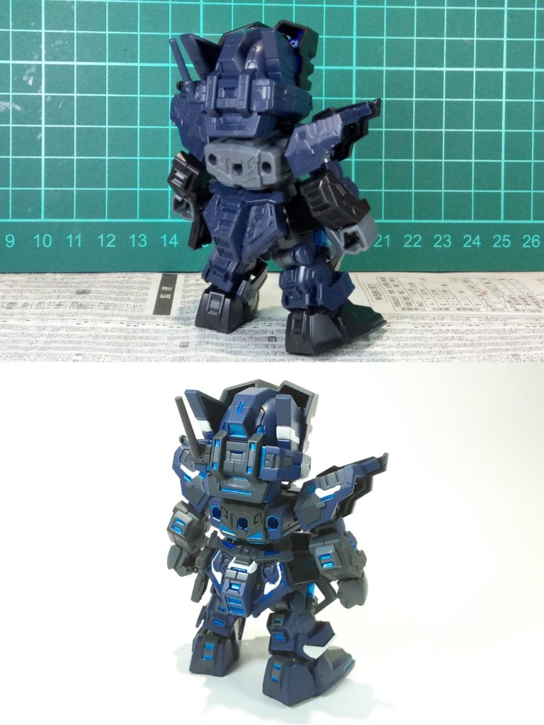 塗装前比較背面